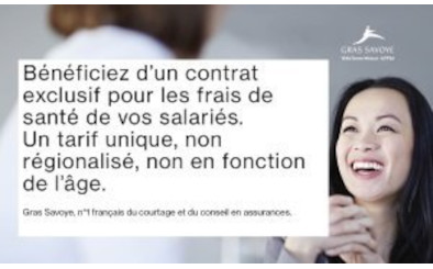 Complémentaire Santé MG France/Gras Savoye pour les salariés du cabinet.